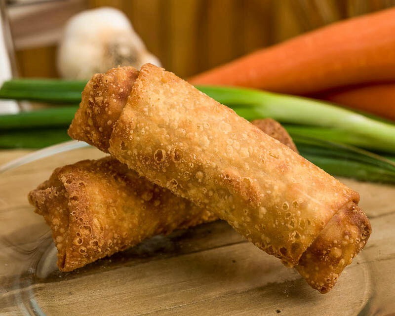 1. Homemade Shrimp Egg Rolls (2)